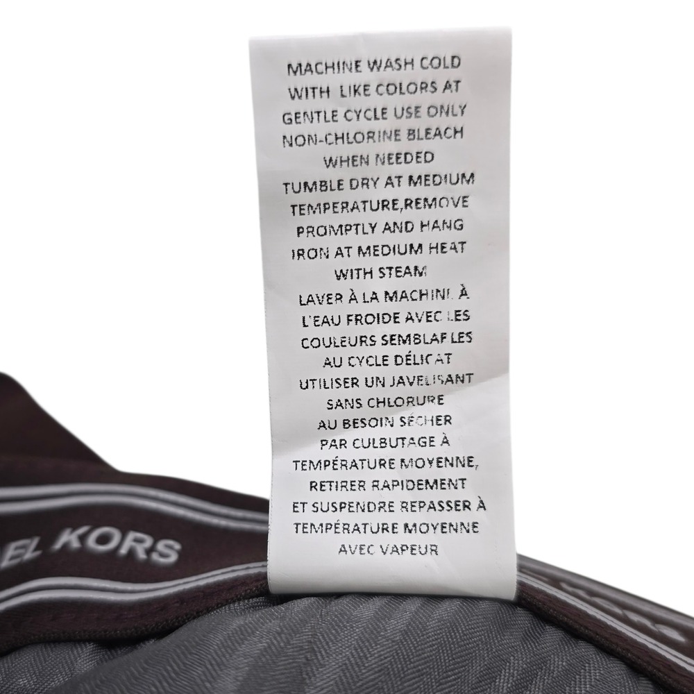 Michael Kors The Bedford Pant Classic Fit Wrinkle Resistant Stretch Men 34W X32L - Picture 7 of 9